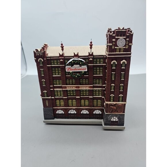 Hawthorne Village Budweiser Brew House Holiday Village Collection 14-01707-002 - Picture 1 of 6